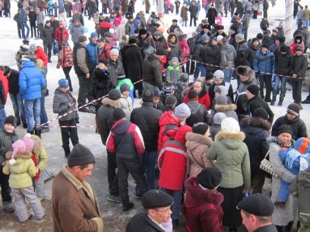 Зиму проводили, «солнцем» и дымом закусили!