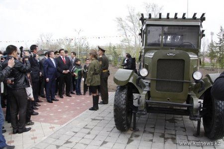 В Костанае состоялась торжественная церемония открытия Музея боевой техники