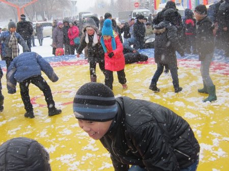 Снег, любовь и Наурыз!!!