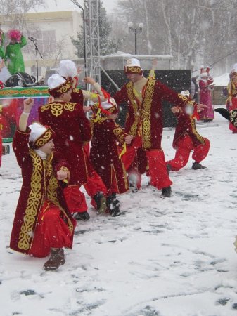 Снег, любовь и Наурыз!!!