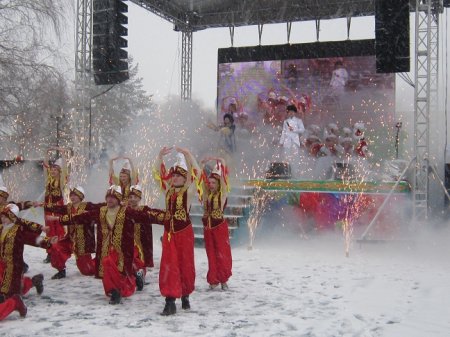 Снег, любовь и Наурыз!!!