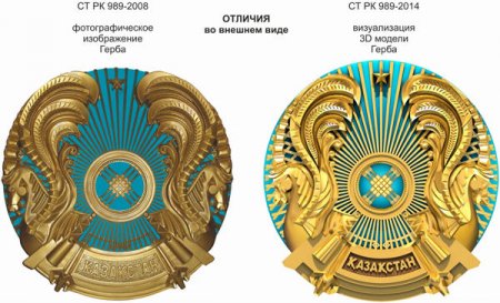 Стандарт герба Казахстана изменится в 2015 году