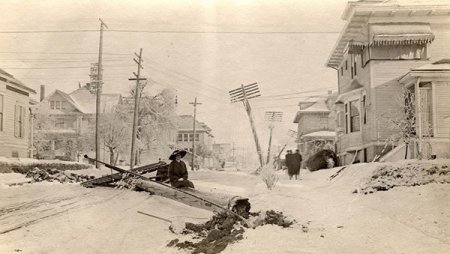 10 сильнейших снегопадов в истории (фото)