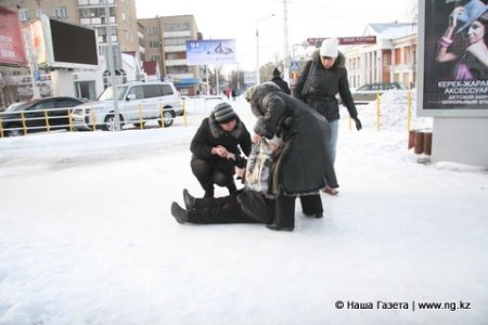 На улицах Костаная с начала 2016 года получили травмы 1 367 человек, больше половины из них - пожилые люди