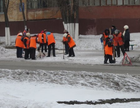 В снежную пору