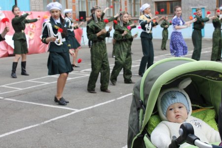 На артистической передовой