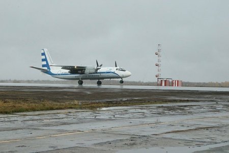 Самолет приземлился на новую полосу впервые с начала реконструкции аэропорта в Костанае